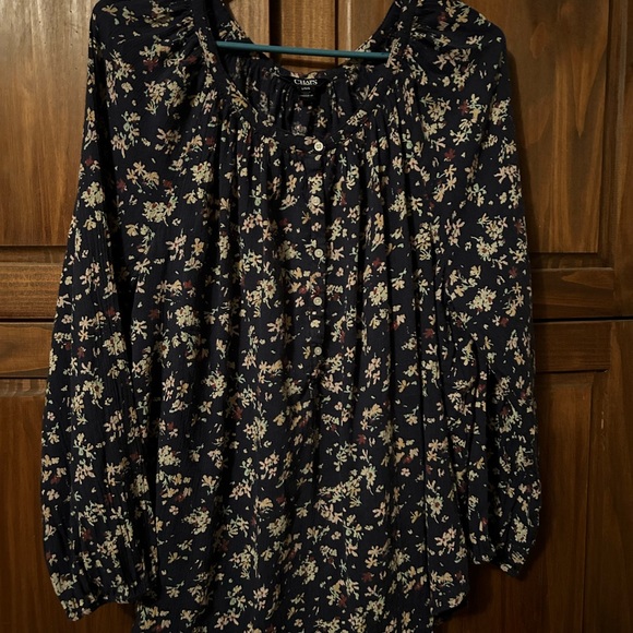 Chaps Floral Tunic - Picture 4 of 4